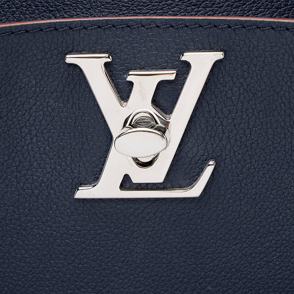 Louis Vuitton Calfskin Lockmeto Tote (SHF-19208)