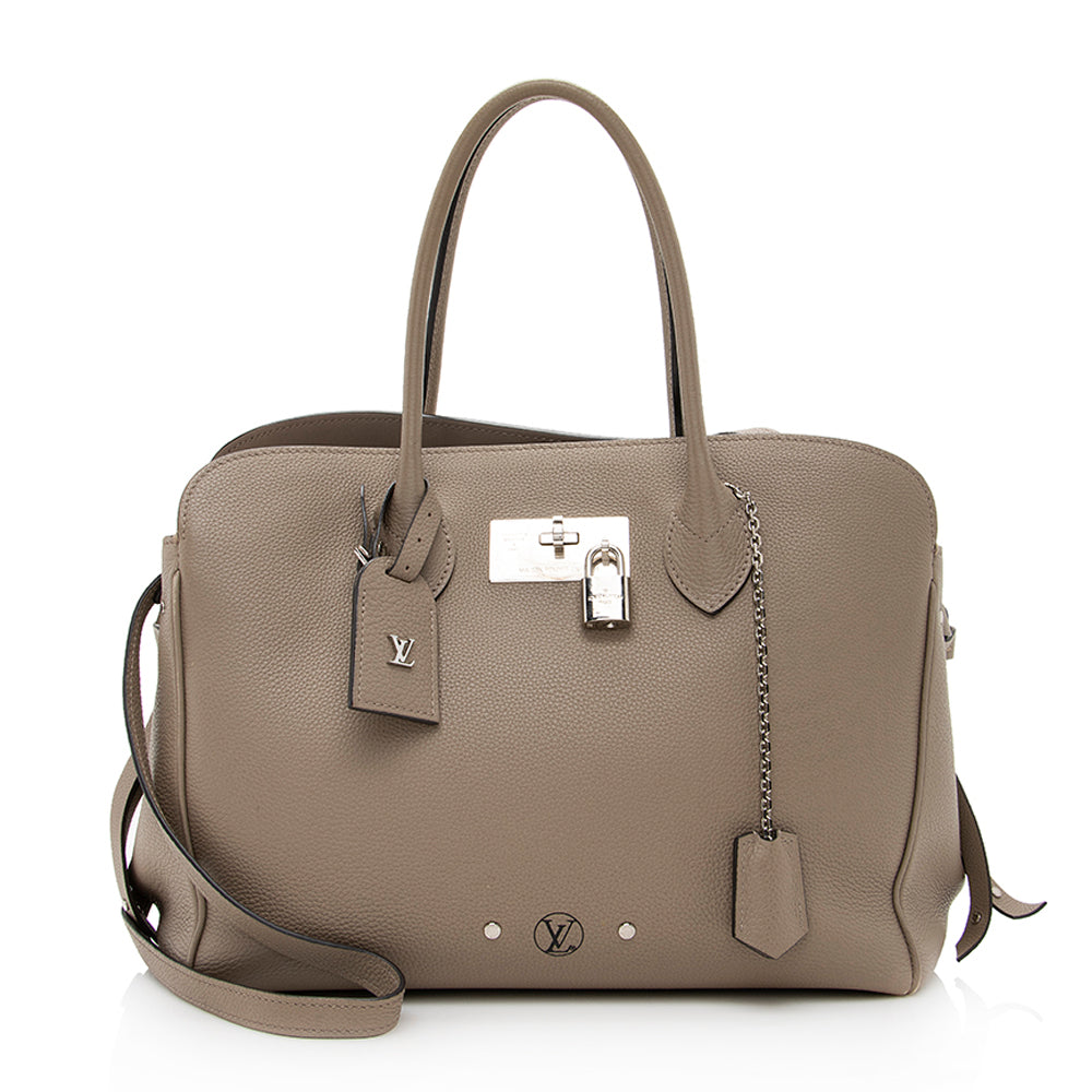 Louis Vuitton Veau Nuage Calfskin Milla MM Tote - FINAL SALE (SHF-19070)
