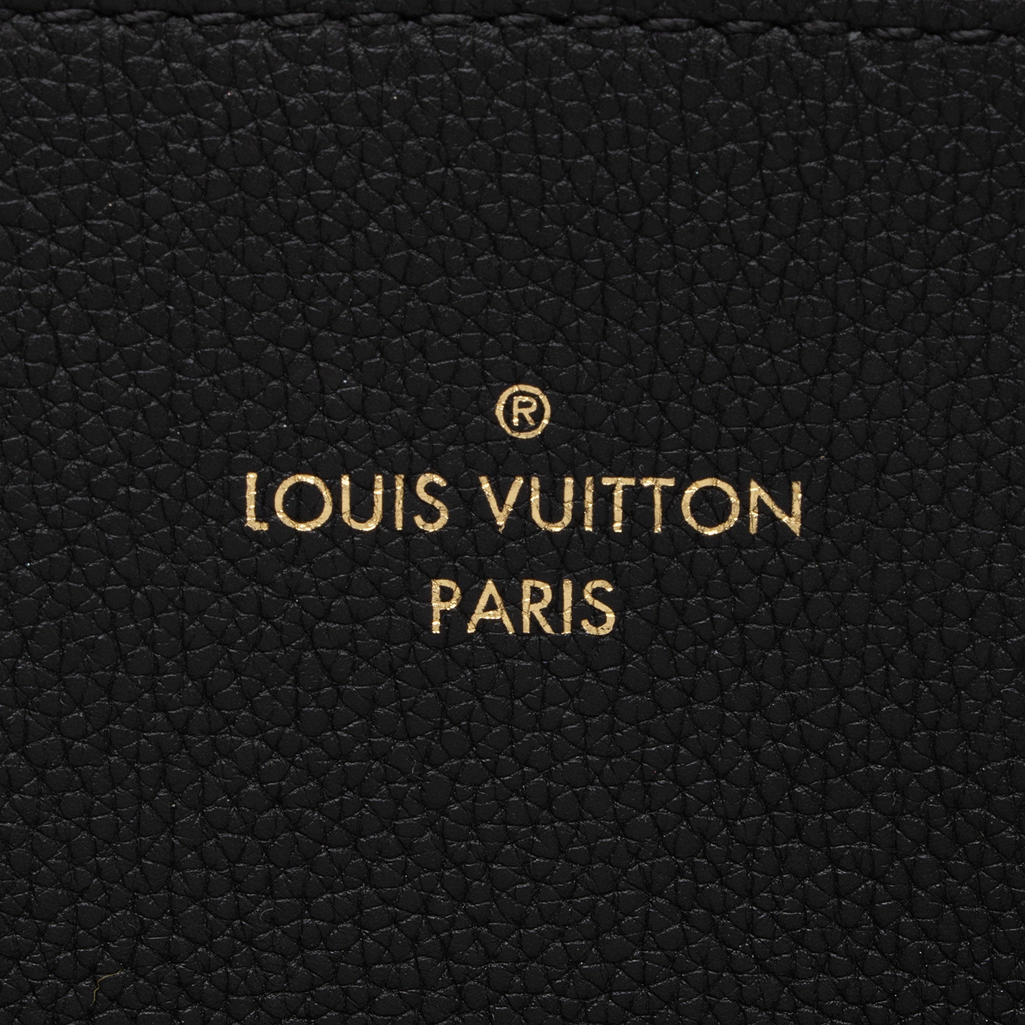 Louis Vuitton Calfskin Monogram Canvas Fold Tote MM (SHF-DEf7bl)