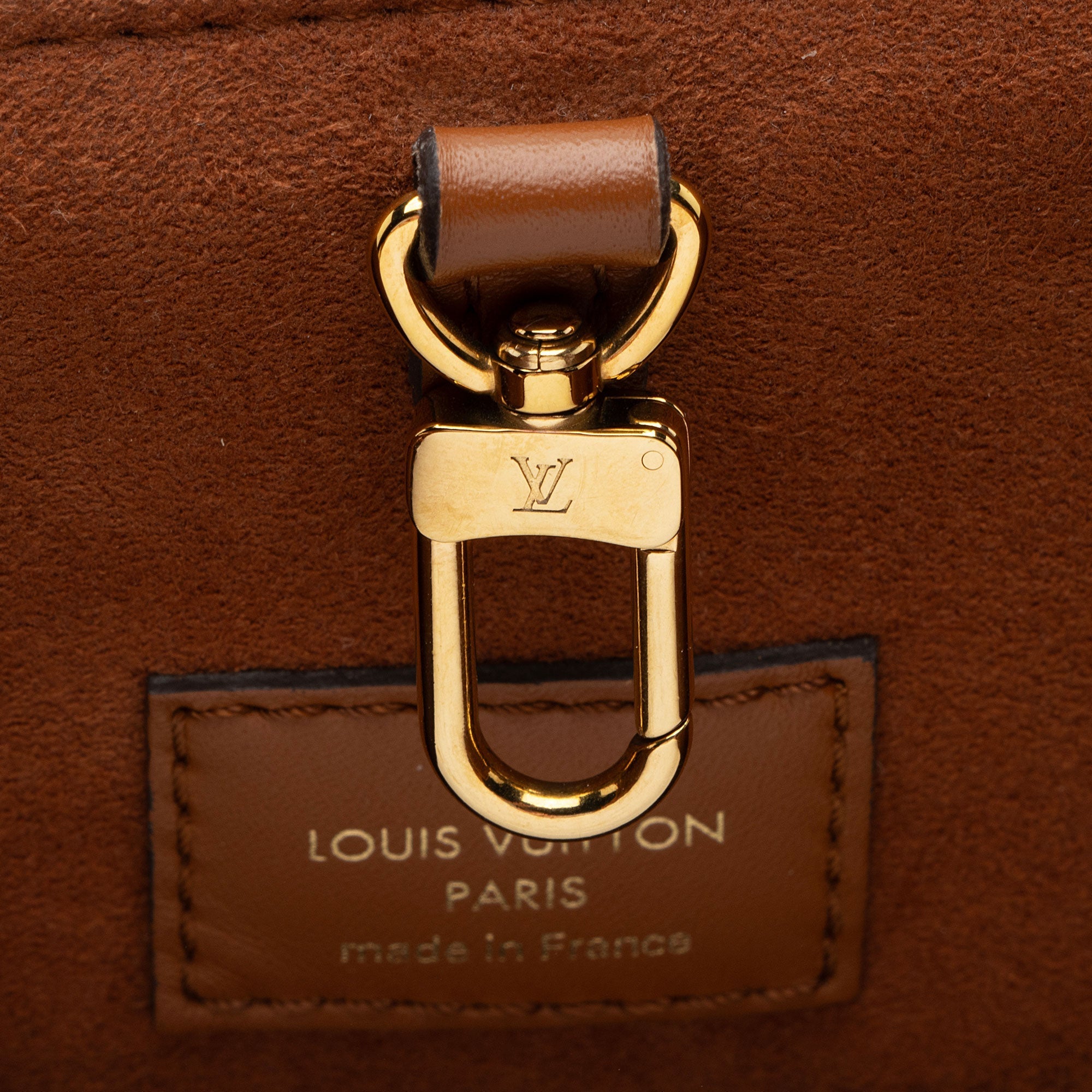 Louis Vuitton Calfskin Monogram Canvas Fold Tote PM