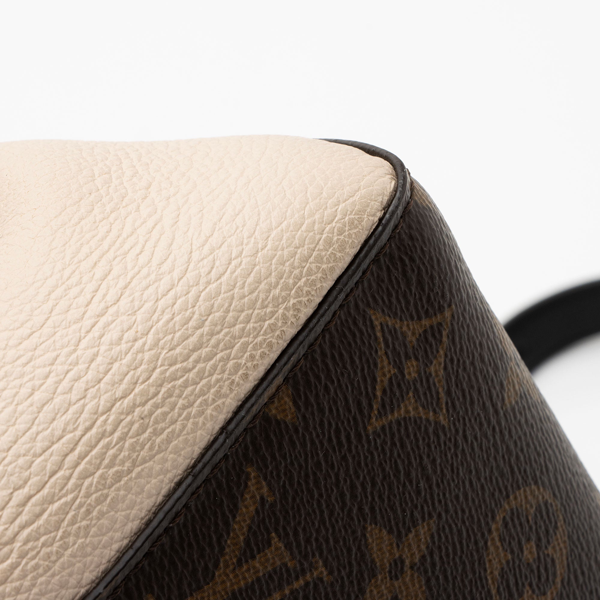 Louis Vuitton Calfskin Monogram Canvas Fold Tote PM