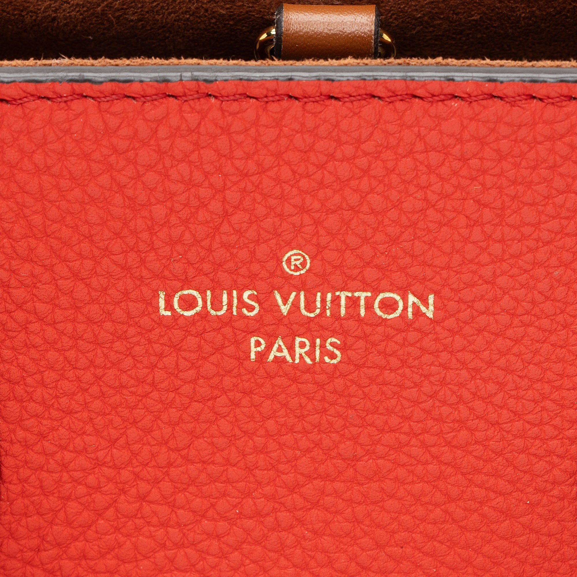 Louis Vuitton Calfskin Monogram Canvas Fold Tote PM