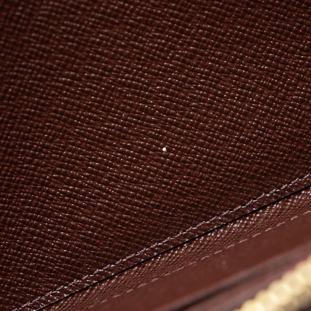 Louis Vuitton Calfskin Monogram Canvas Gamma Zippy Wallet (SHF-Hlzxc0)