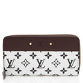 Louis Vuitton Calfskin Monogram Canvas Gamma Zippy Wallet (SHF-Hlzxc0)