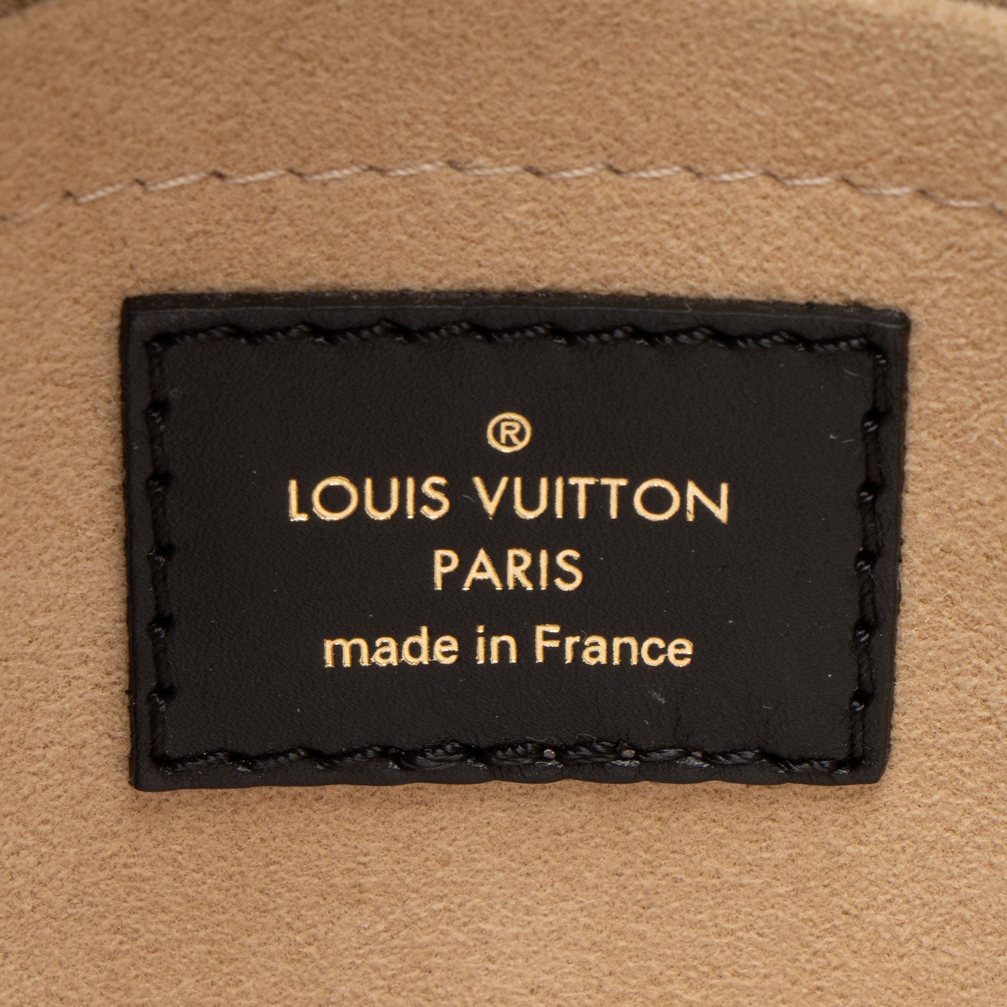 Louis Vuitton Calfskin Monogram Canvas On My Side MM Tote