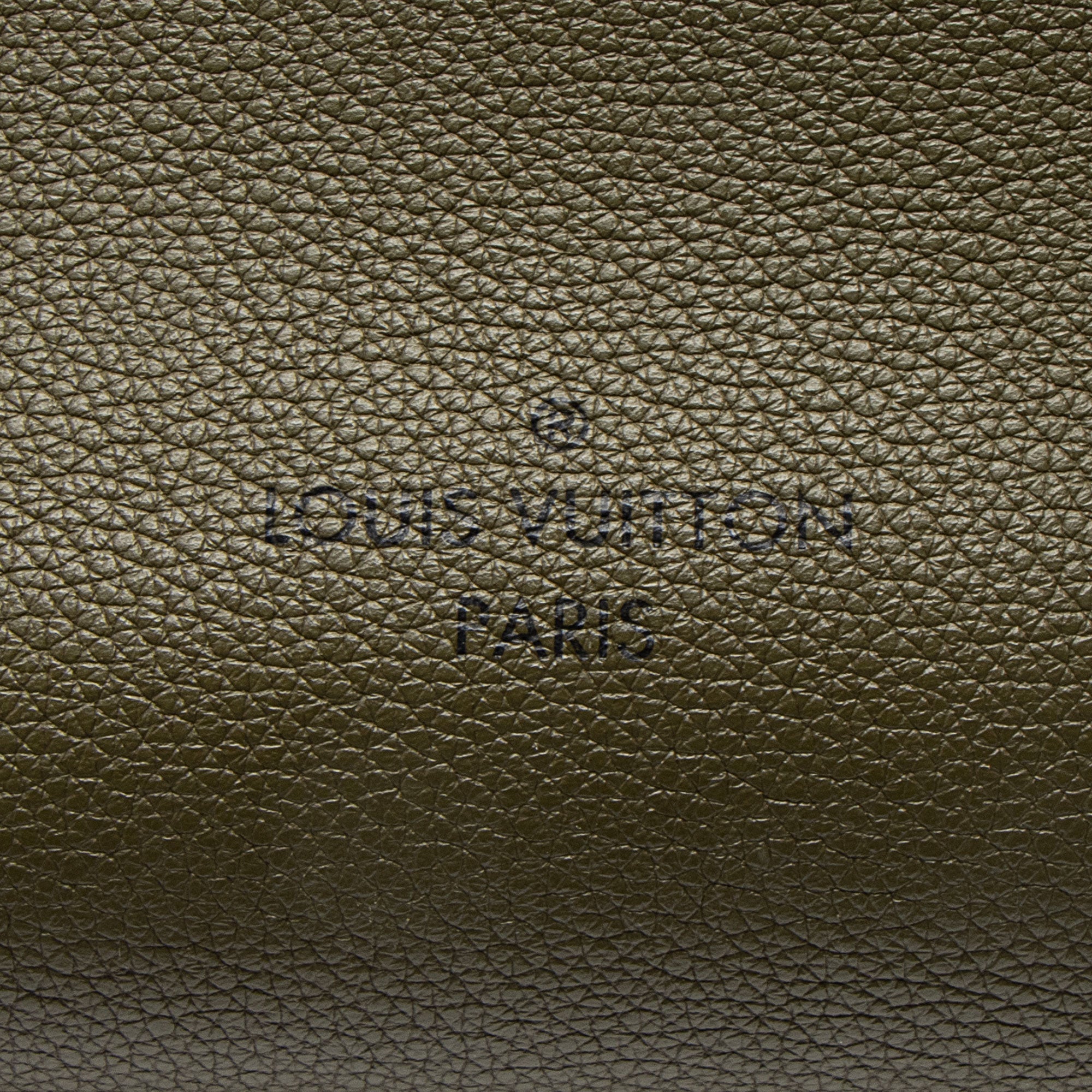 Louis Vuitton Calfskin Monogram Canvas On My Side MM Tote