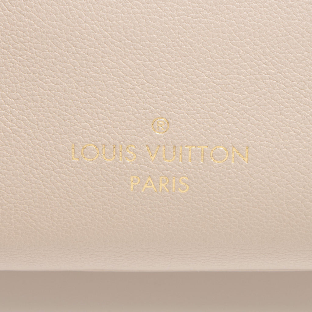Louis Vuitton Calfskin Monogram Canvas On My Side PM Tote