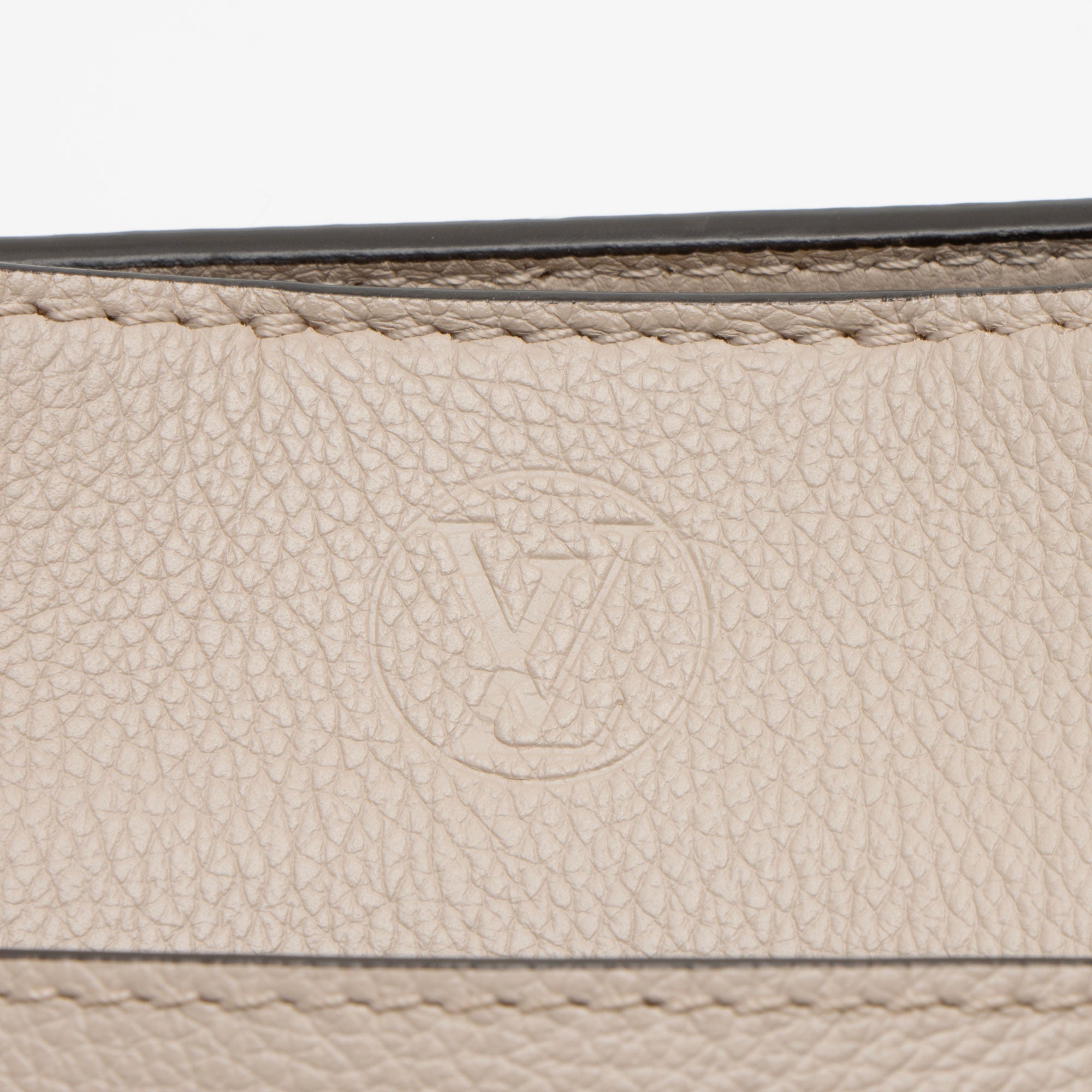 Louis Vuitton Calfskin Monogram Canvas On My Side PM Tote