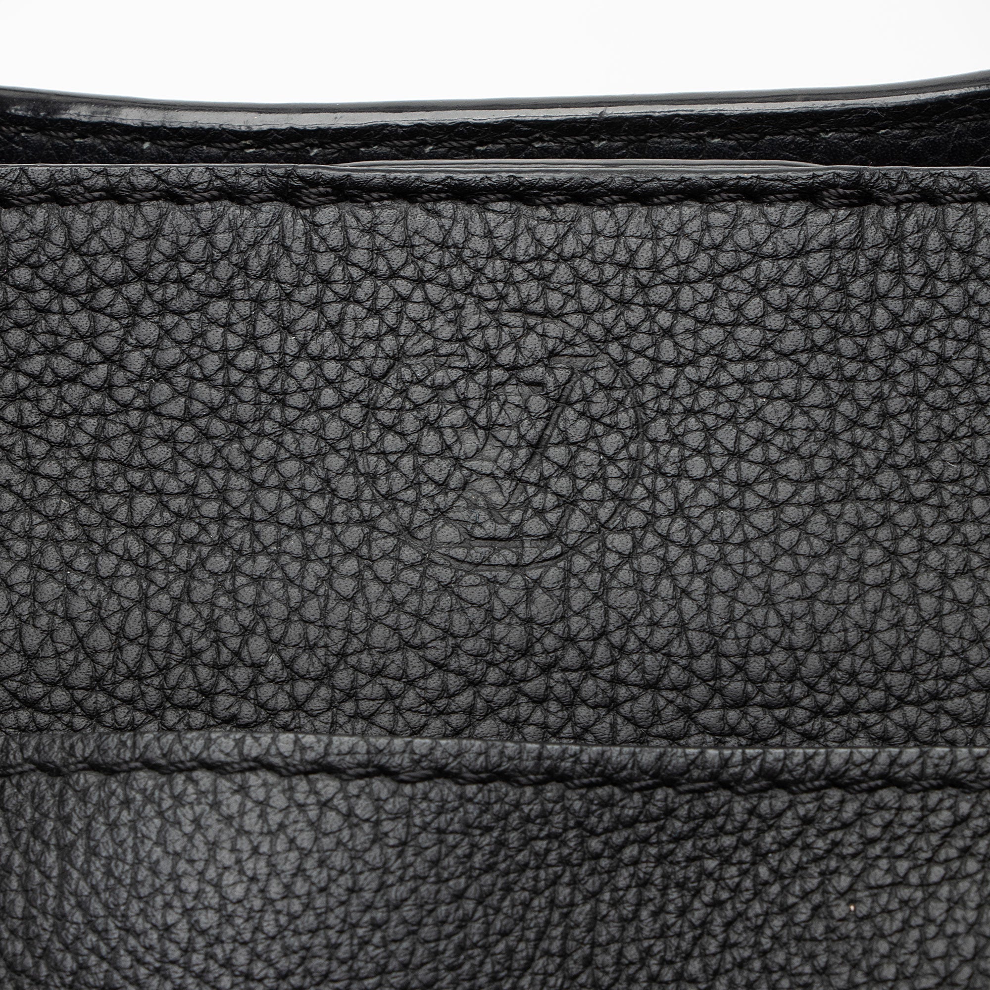 Louis Vuitton Calfskin Monogram Canvas On My Side PM Tote