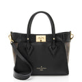 Louis Vuitton Calfskin Monogram Canvas On My Side PM Tote