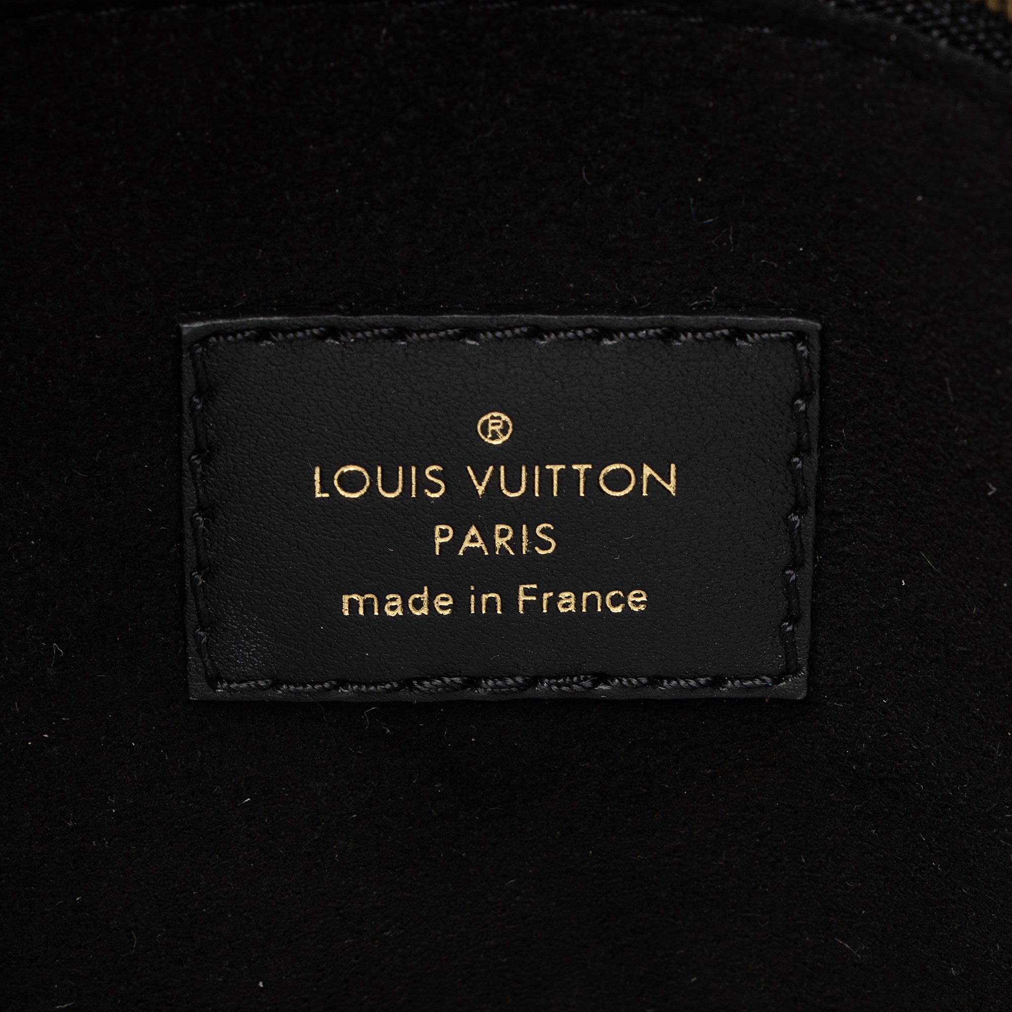 Louis Vuitton Calfskin Monogram Canvas On My Side PM Tote
