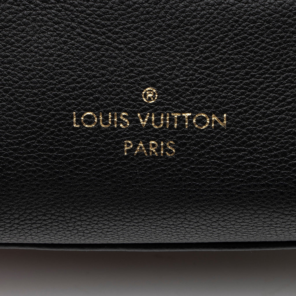 Louis Vuitton Calfskin Monogram Canvas On My Side PM Tote