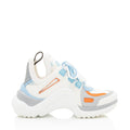 Louis Vuitton Calfskin Monogram LV Pop Archlight Sneakers - Size 7 / 37