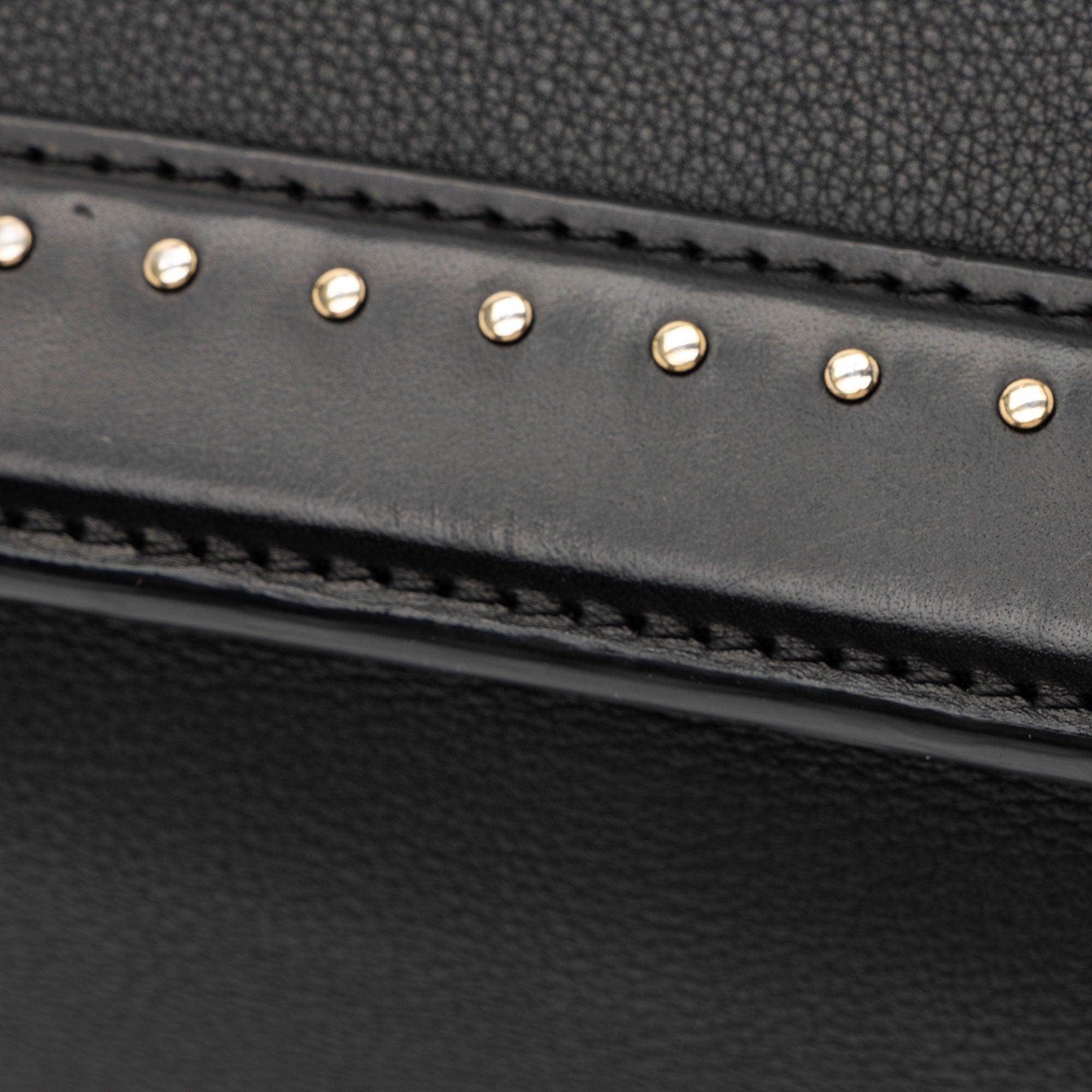 Louis Vuitton Calfskin Studded Marly PM Tote