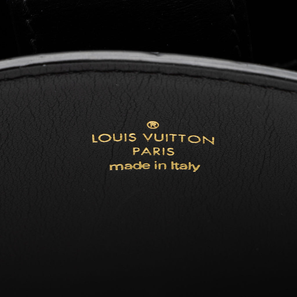 Louis Vuitton Calfskin Studded Marly PM Tote