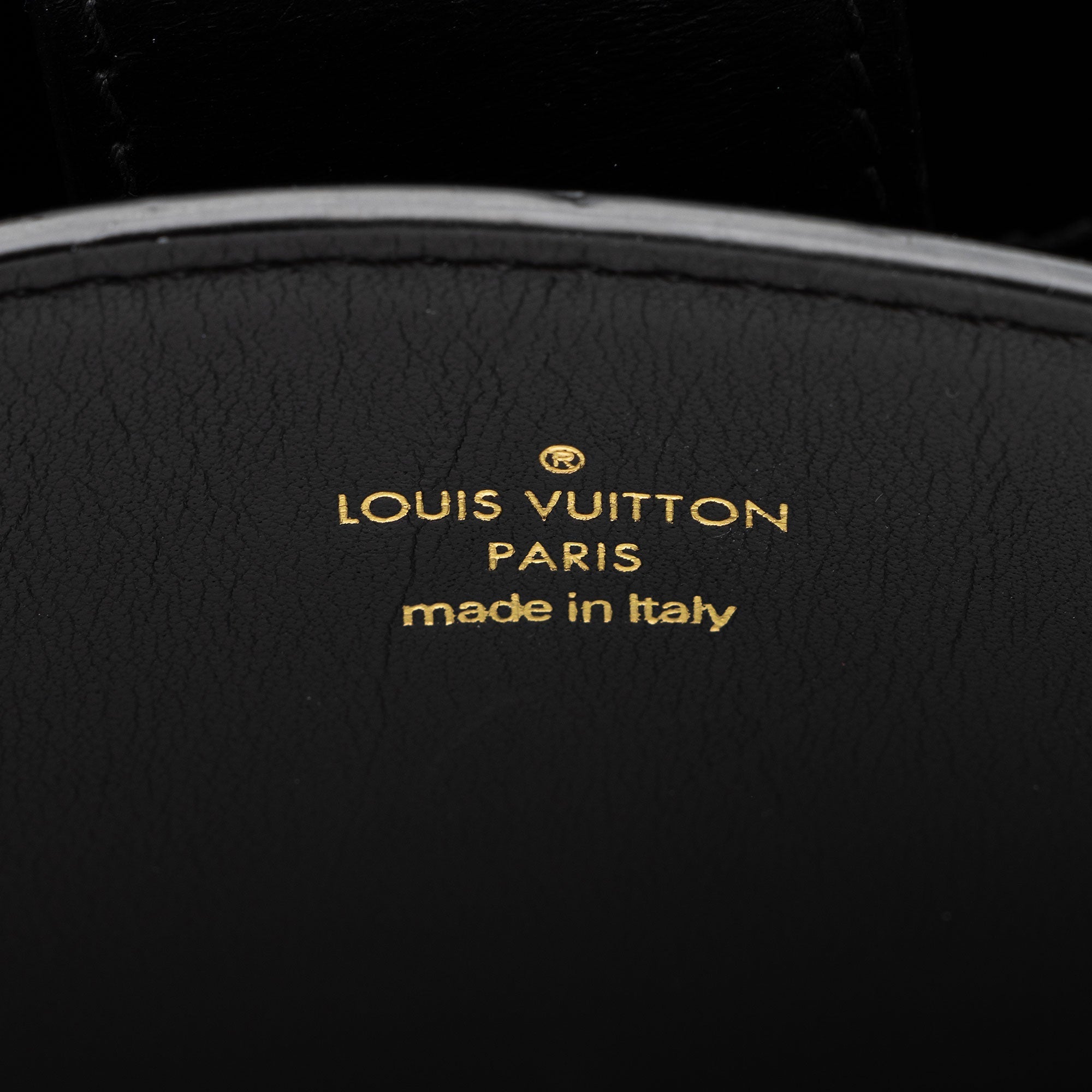Louis Vuitton Calfskin Studded Marly PM Tote