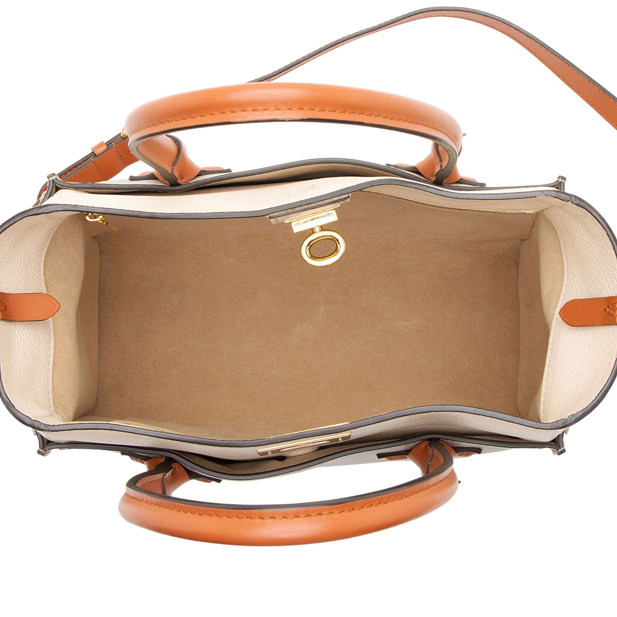 Louis Vuitton Calfskin Tufted Monogram On My Side MM Tote