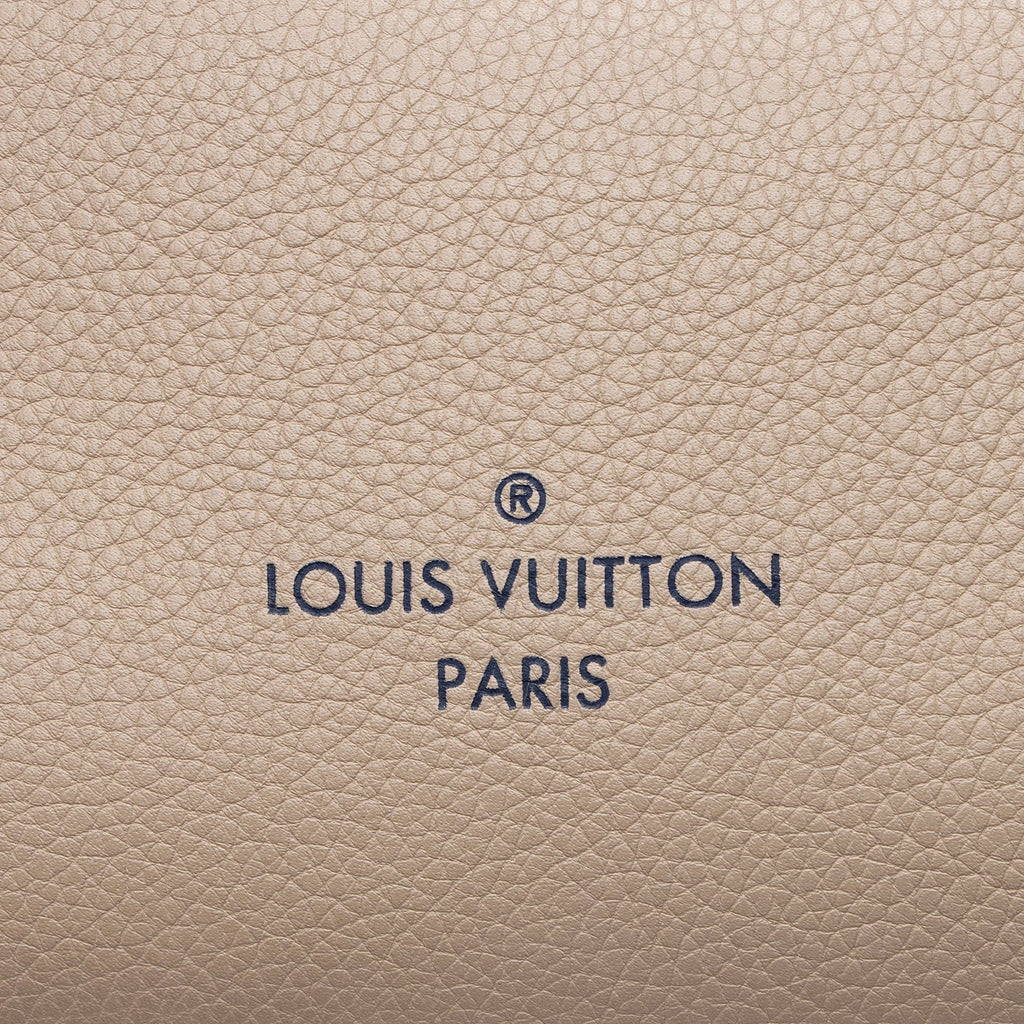 Louis Vuitton Calfskin Tufted Monogram On My Side MM Tote