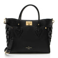 Louis Vuitton Calfskin Tufted Monogram On My Side MM Tote