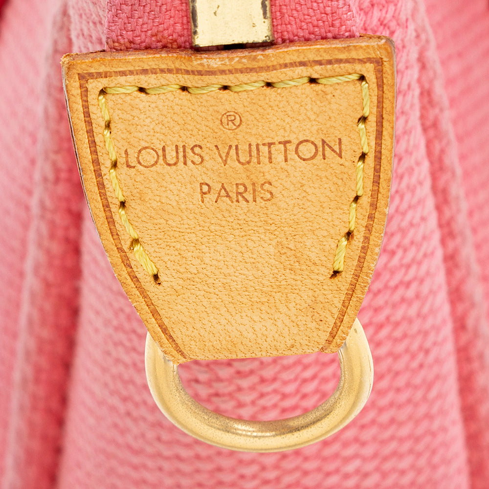 Louis Vuitton Canvas Antigua Cabas PM Tote (SHF-20670)