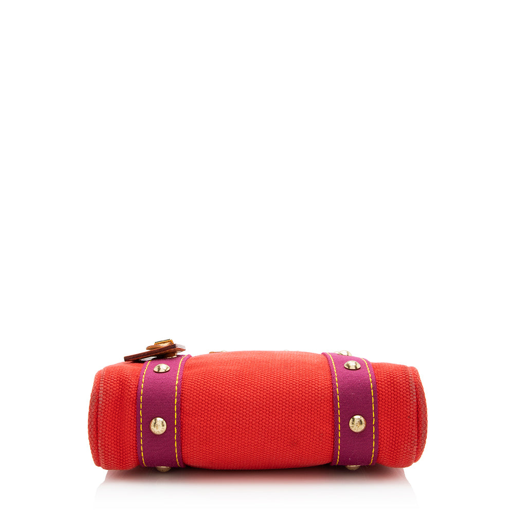 Louis Vuitton Canvas Antigua Cabas PM Tote (SHF-21092)