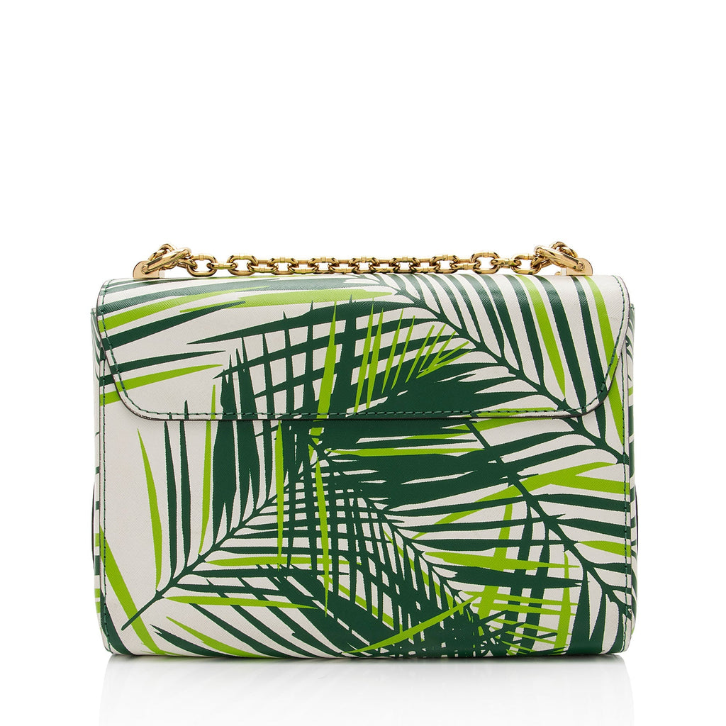 Louis Vuitton Coated Canvas Monogram Palm Twist MM Shoulder Bag (SHF-Jqef4T)