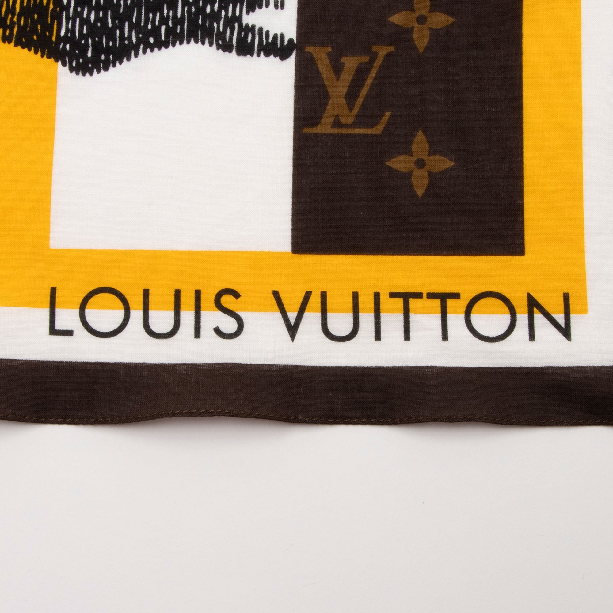 Louis Vuitton Cotton Monogram Groom Bandana