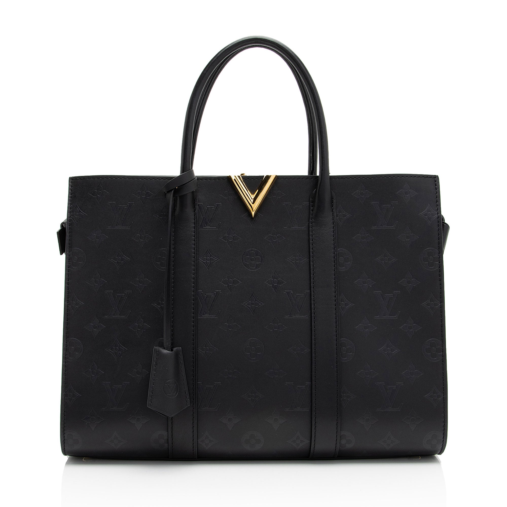 Louis Vuitton Cuir Plume Very GM Tote (SHF-Qik14X)