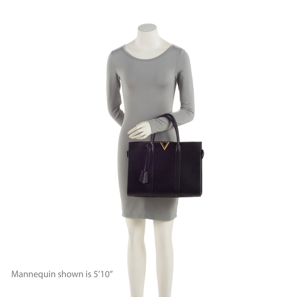 Louis Vuitton Cuir Plume Very GM Tote (SHF-Qik14X)