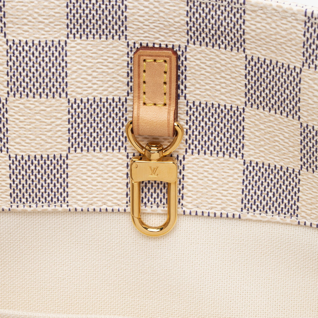 Louis Vuitton Damier Azur Cabas Adventure PM Tote (SHF-IcM8g9)