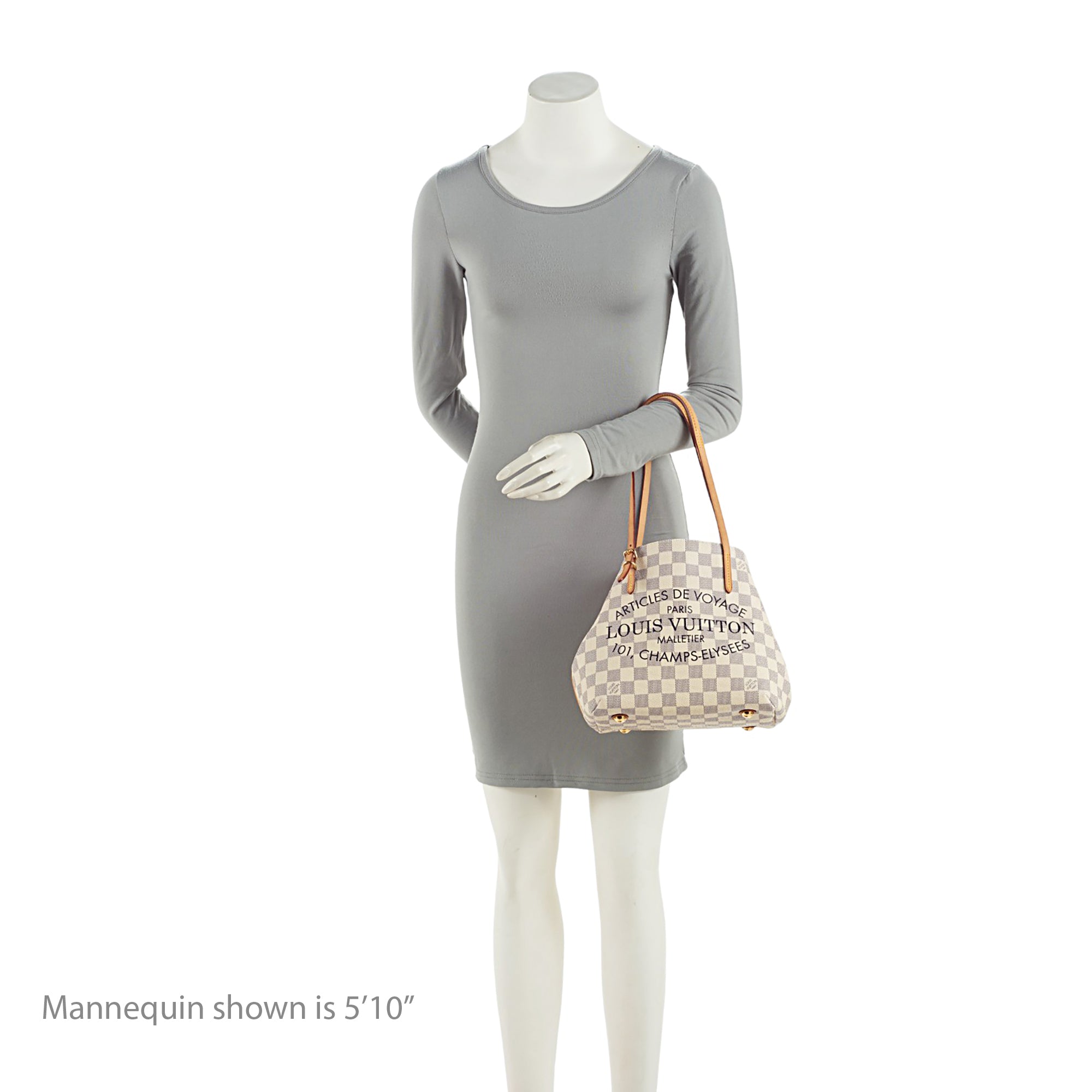Louis Vuitton Damier Azur Cabas Adventure PM Tote (SHF-IcM8g9)