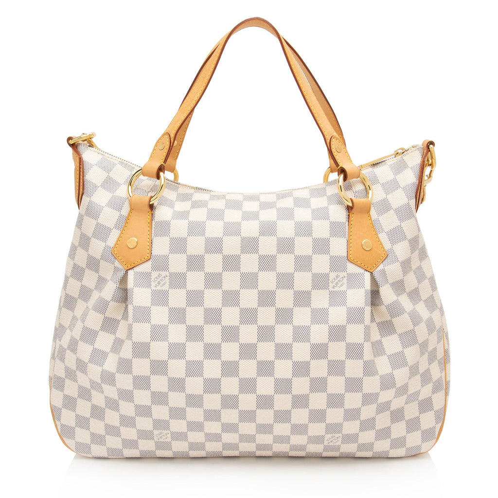 Louis Vuitton Damier Azur Evora MM Tote (SHF-tvwu8e)