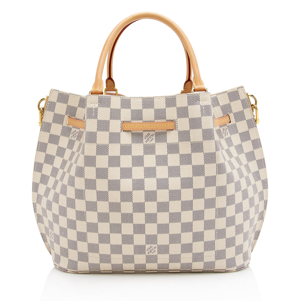 Louis Vuitton Damier Azur Girolata Tote (SHF-22961)