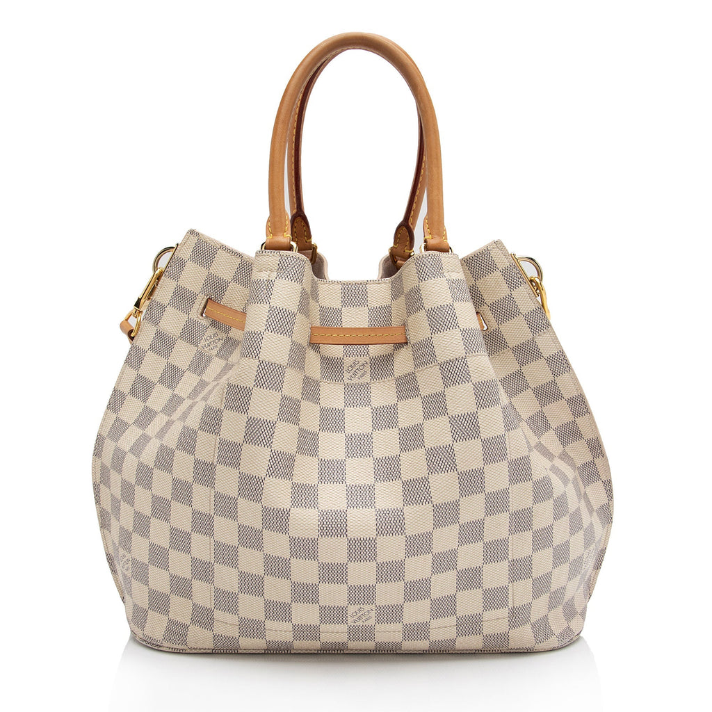 Louis Vuitton Damier Azur Girolata Tote (SHF-BJjrGC)