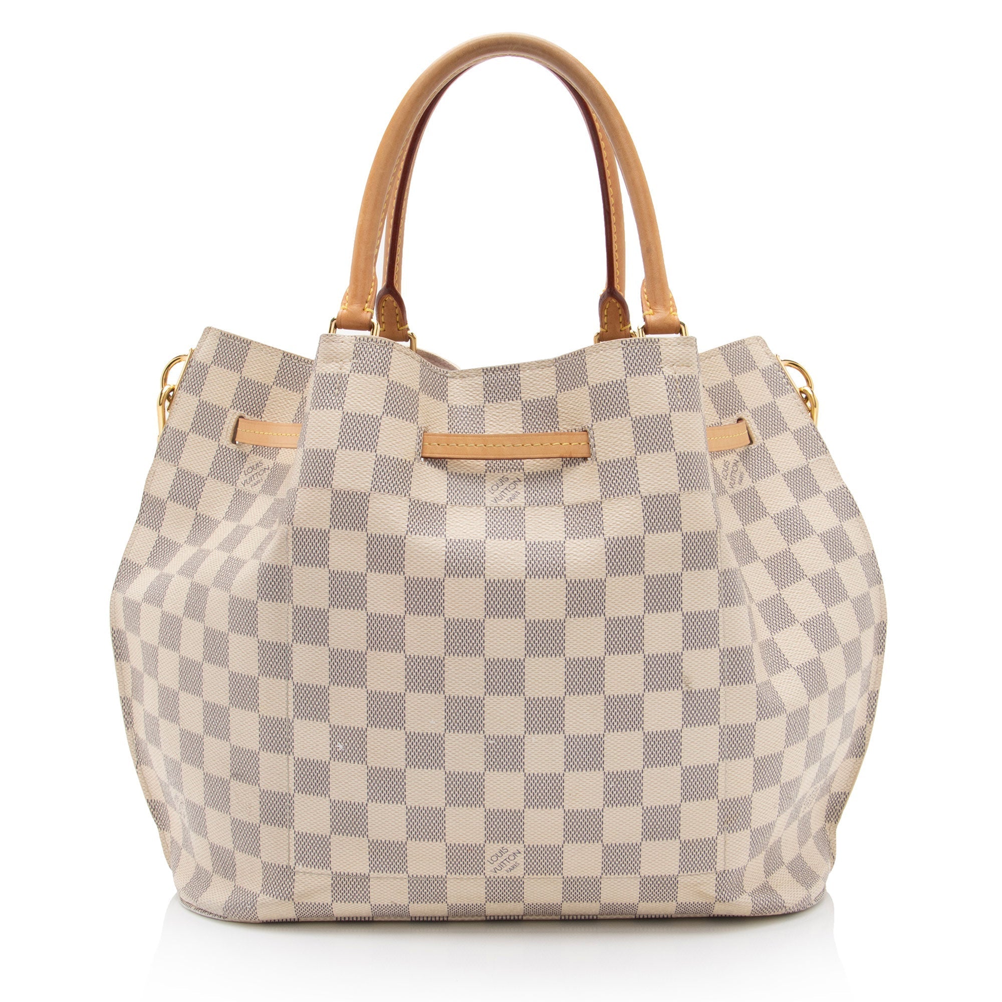 Louis Vuitton Damier Azur Girolata Tote (SHF-bN2AmU)