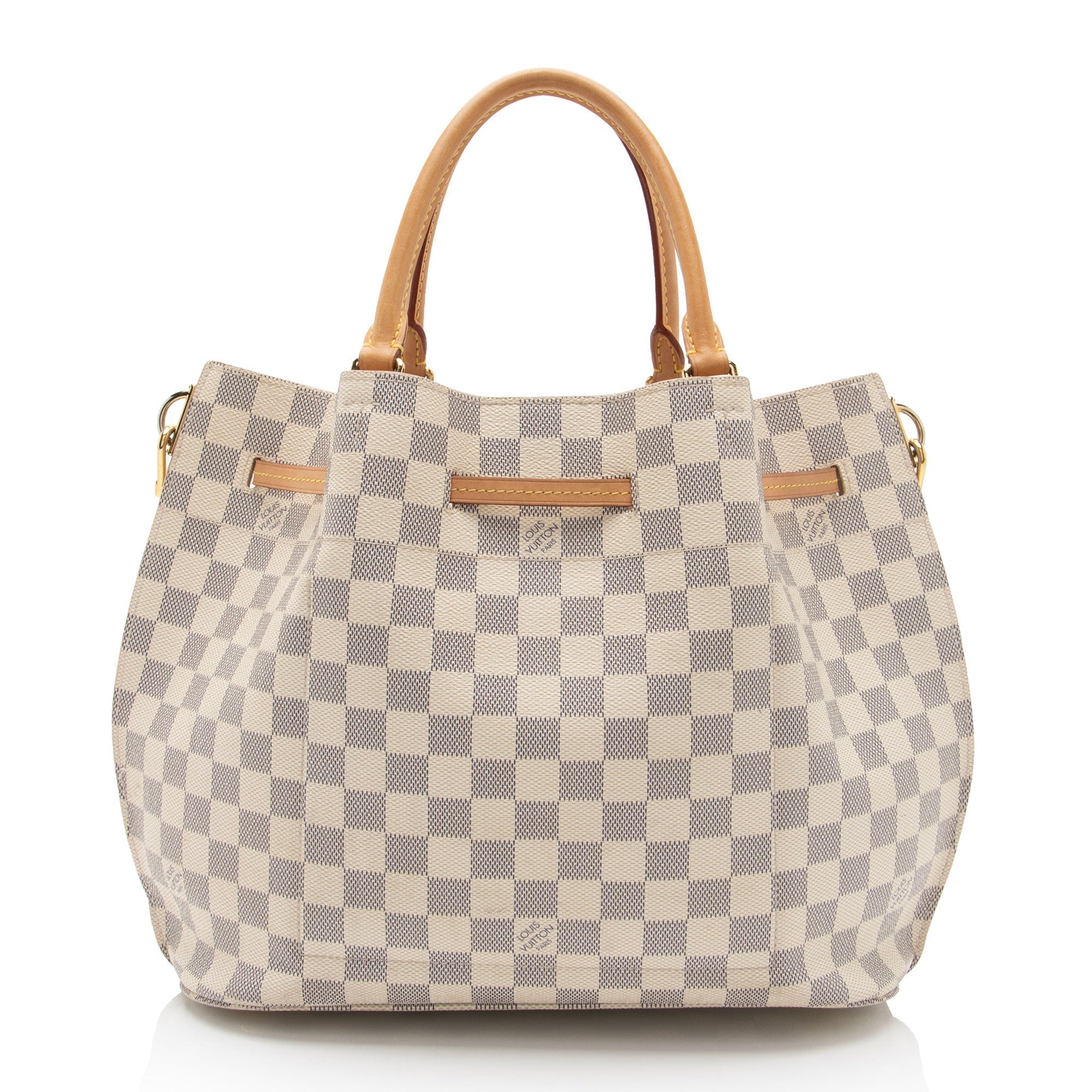 Louis Vuitton Damier Azur Girolata Tote (SHF-2cIloB)