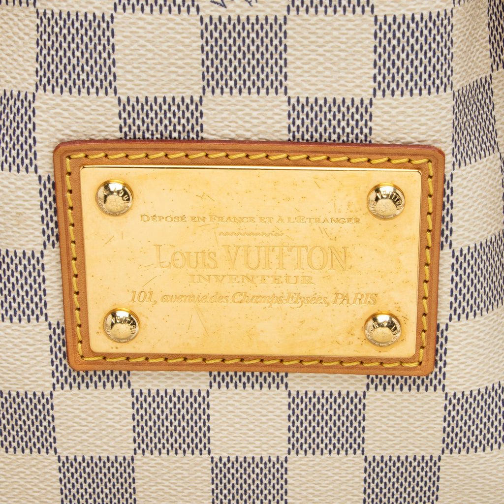 Louis Vuitton Damier Azur Hampstead MM Tote (SHF-YxFohX)