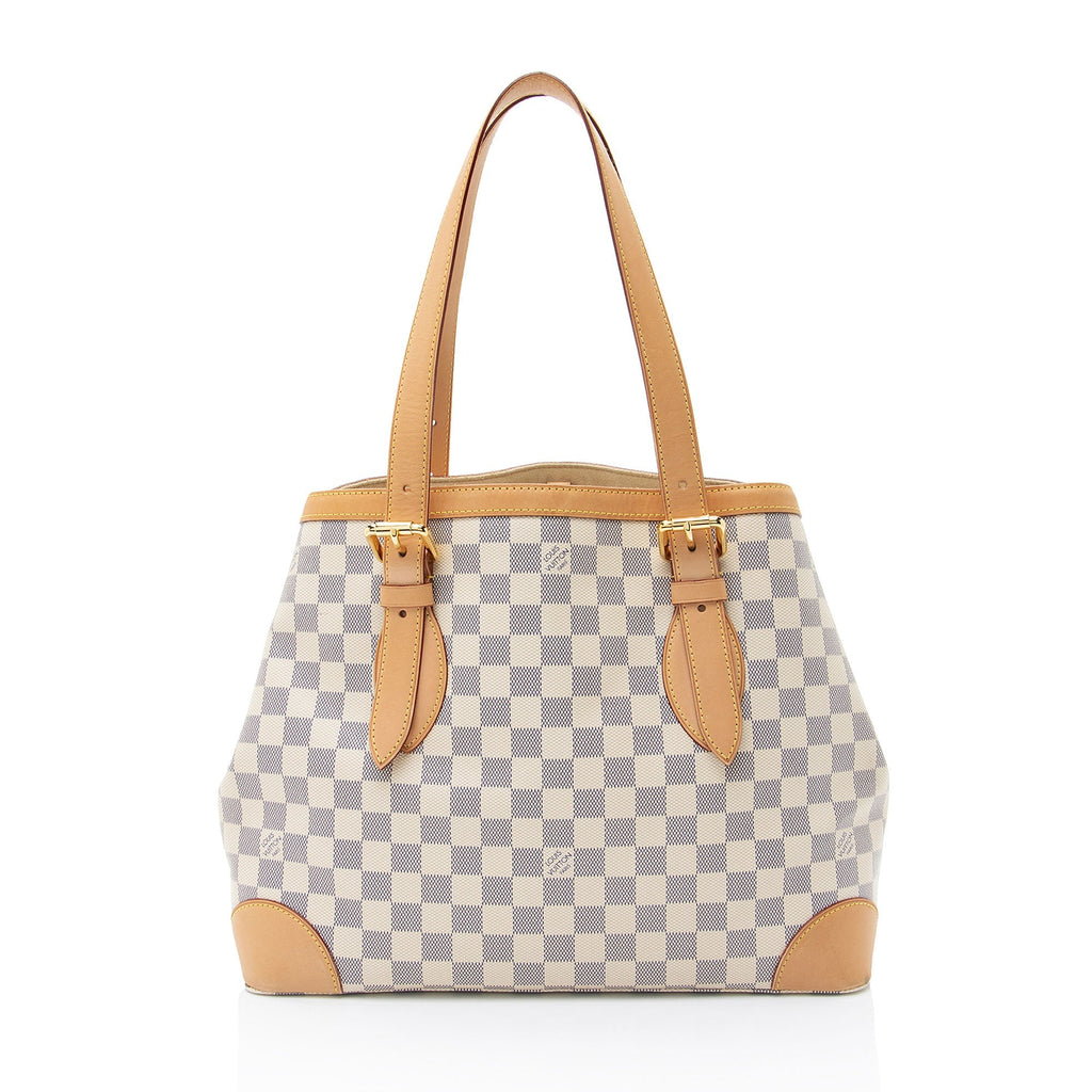 Louis Vuitton Damier Azur Hampstead MM Tote (SHF-GzhOZX)