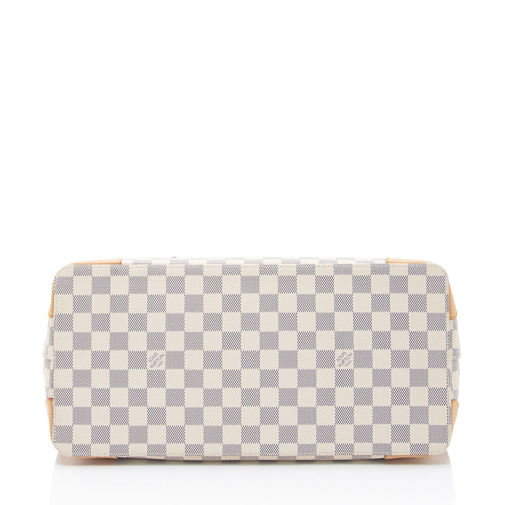Louis Vuitton Damier Azur Hampstead MM Tote (SHF-GzhOZX)