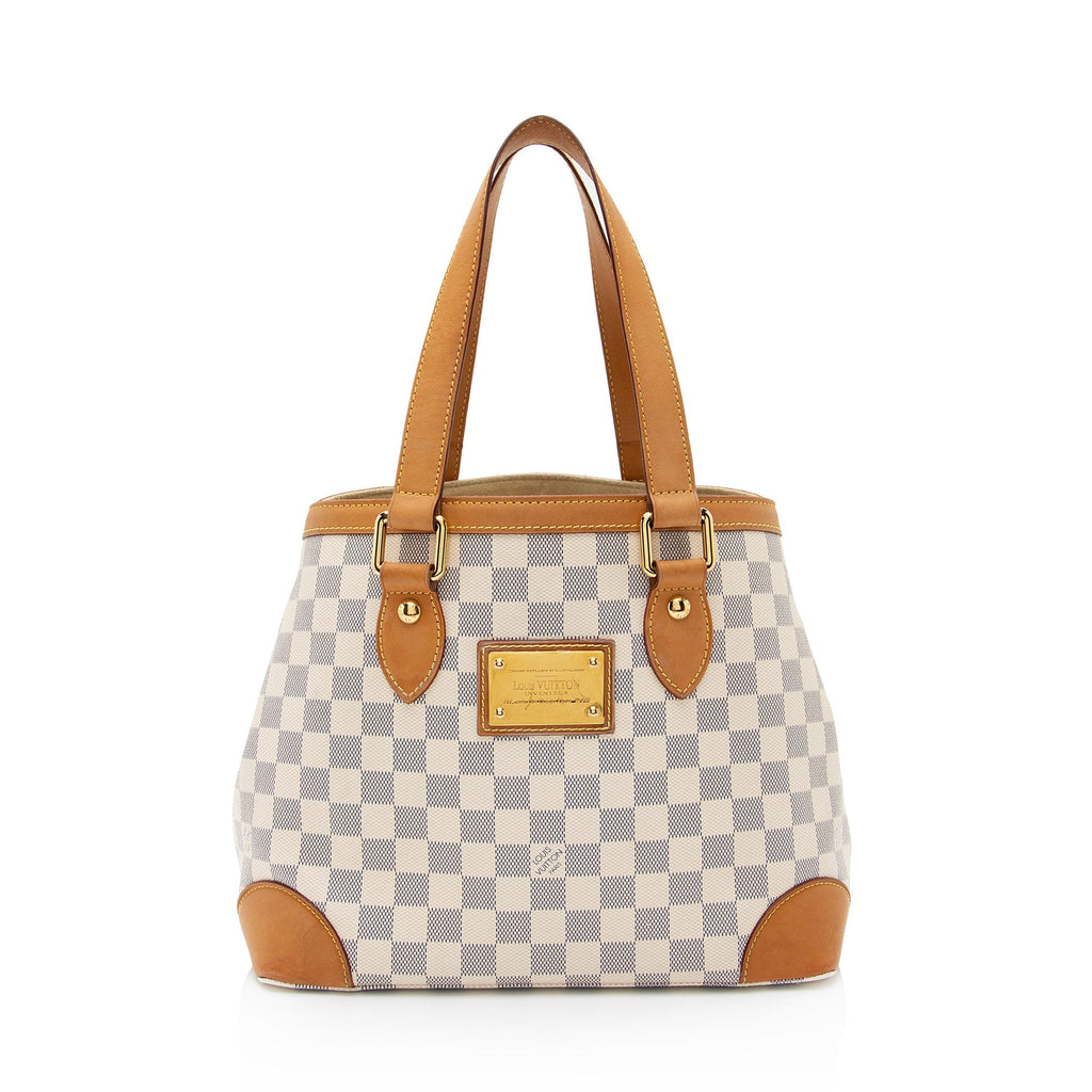 Louis Vuitton Damier Azur Hampstead PM Tote (SHF-gRcMFr)