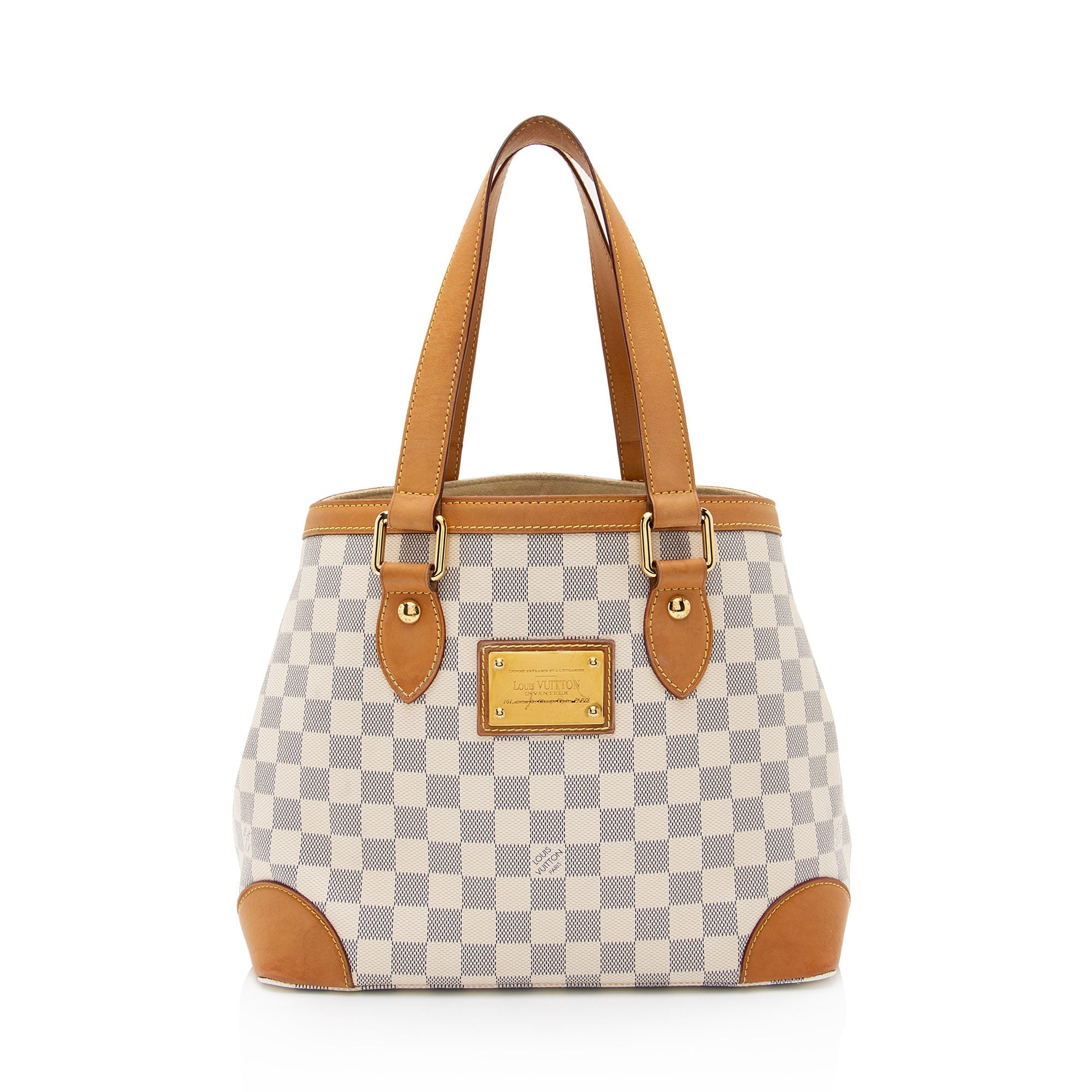 Louis Vuitton Damier Azur Hampstead PM Tote (SHF-gRcMFr)