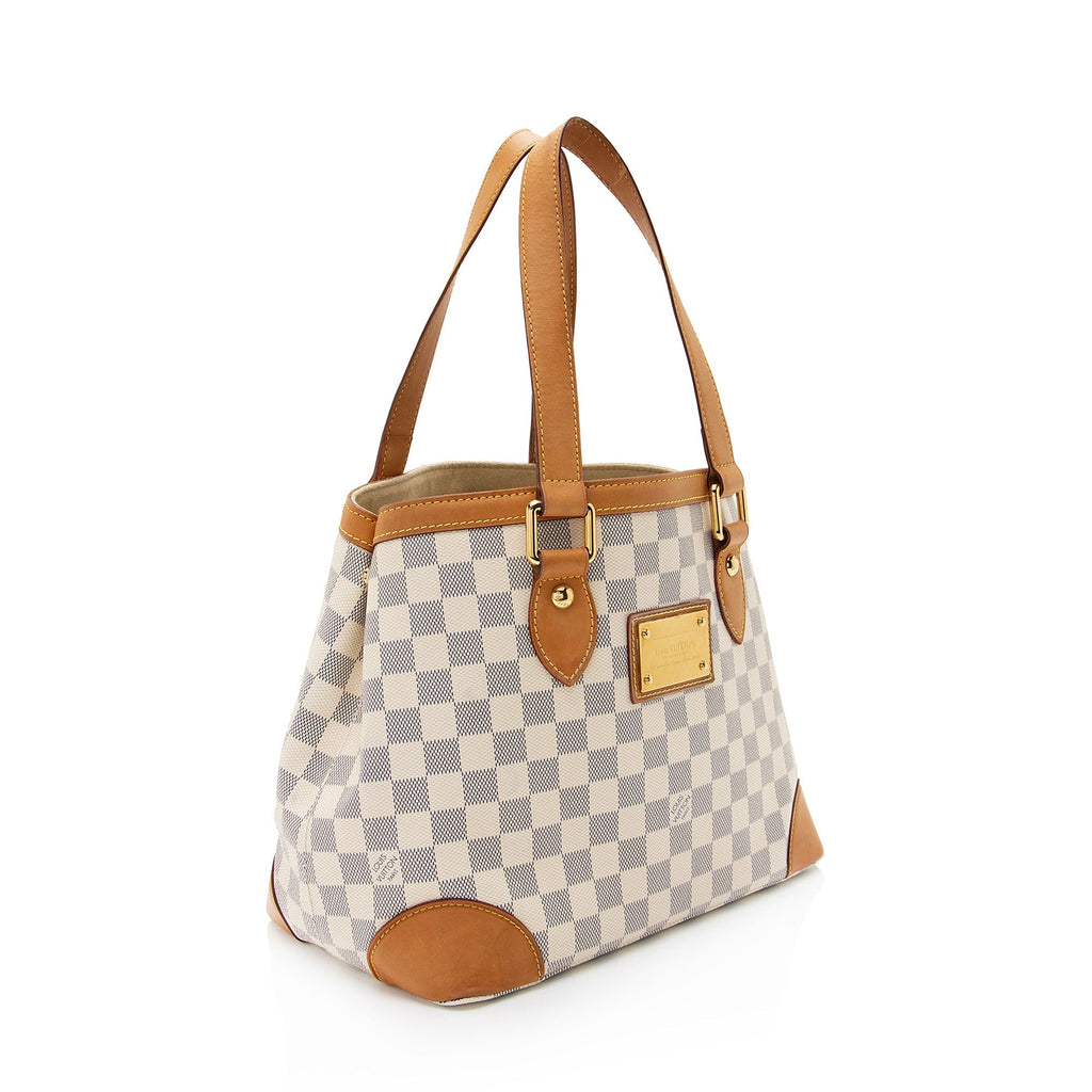 Louis Vuitton Damier Azur Hampstead PM Tote (SHF-gRcMFr)
