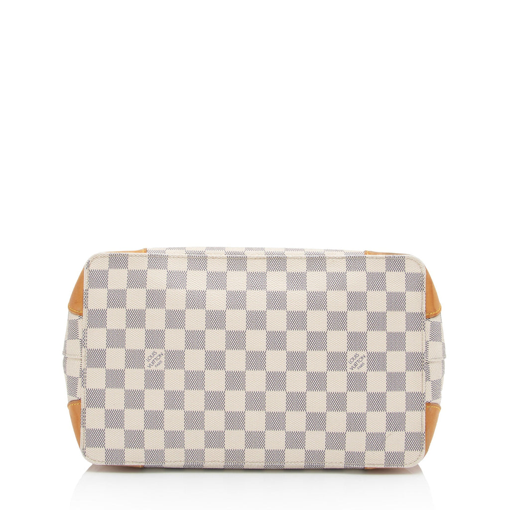 Louis Vuitton Damier Azur Hampstead PM Tote (SHF-ZB6XJS)