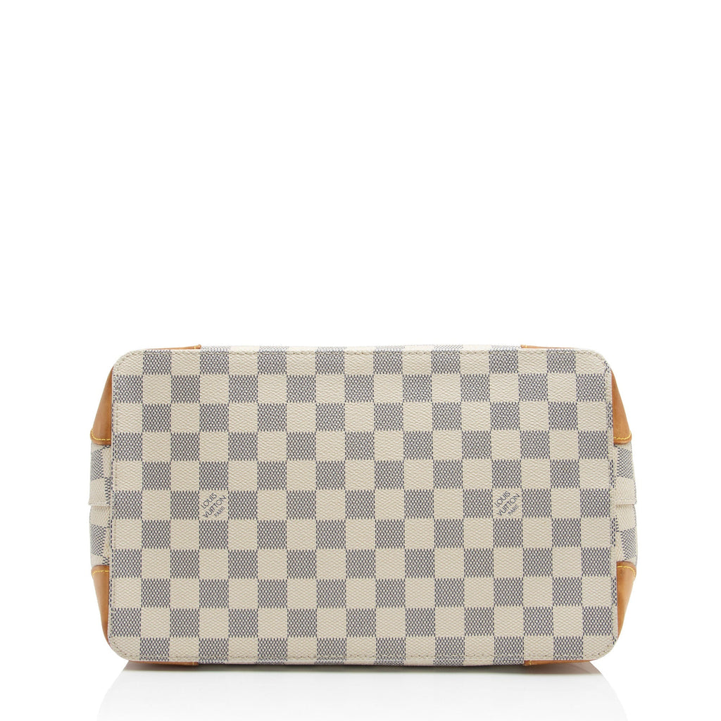 Louis Vuitton Damier Azur Hampstead PM Tote (SHF-nHwsLO)