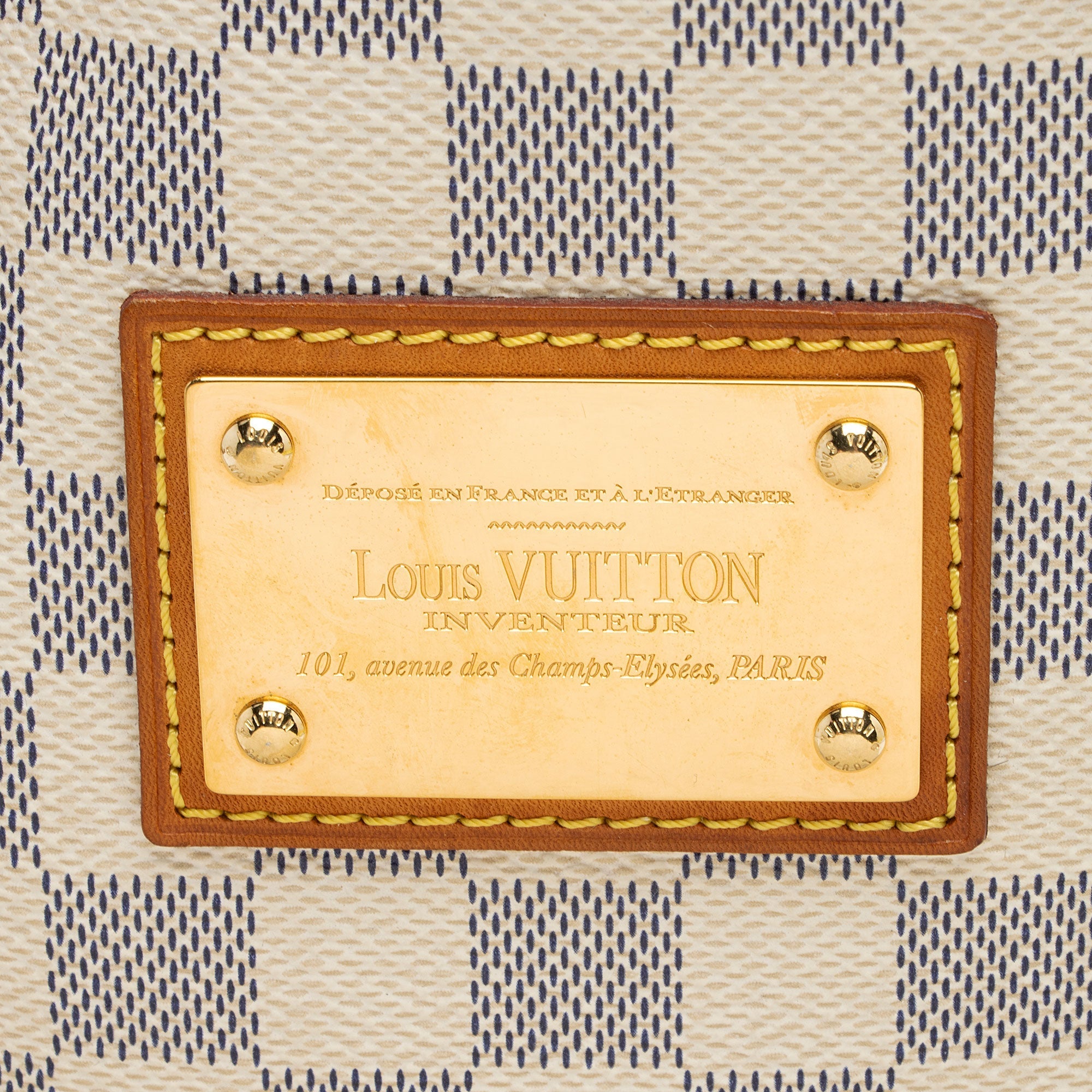 Louis Vuitton Damier Azur Hampstead PM Tote (SHF-nHwsLO)