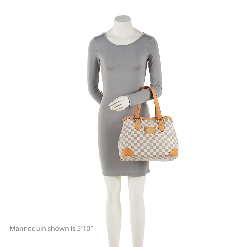Louis Vuitton Damier Azur Hampstead PM Tote (SHF-nHwsLO)