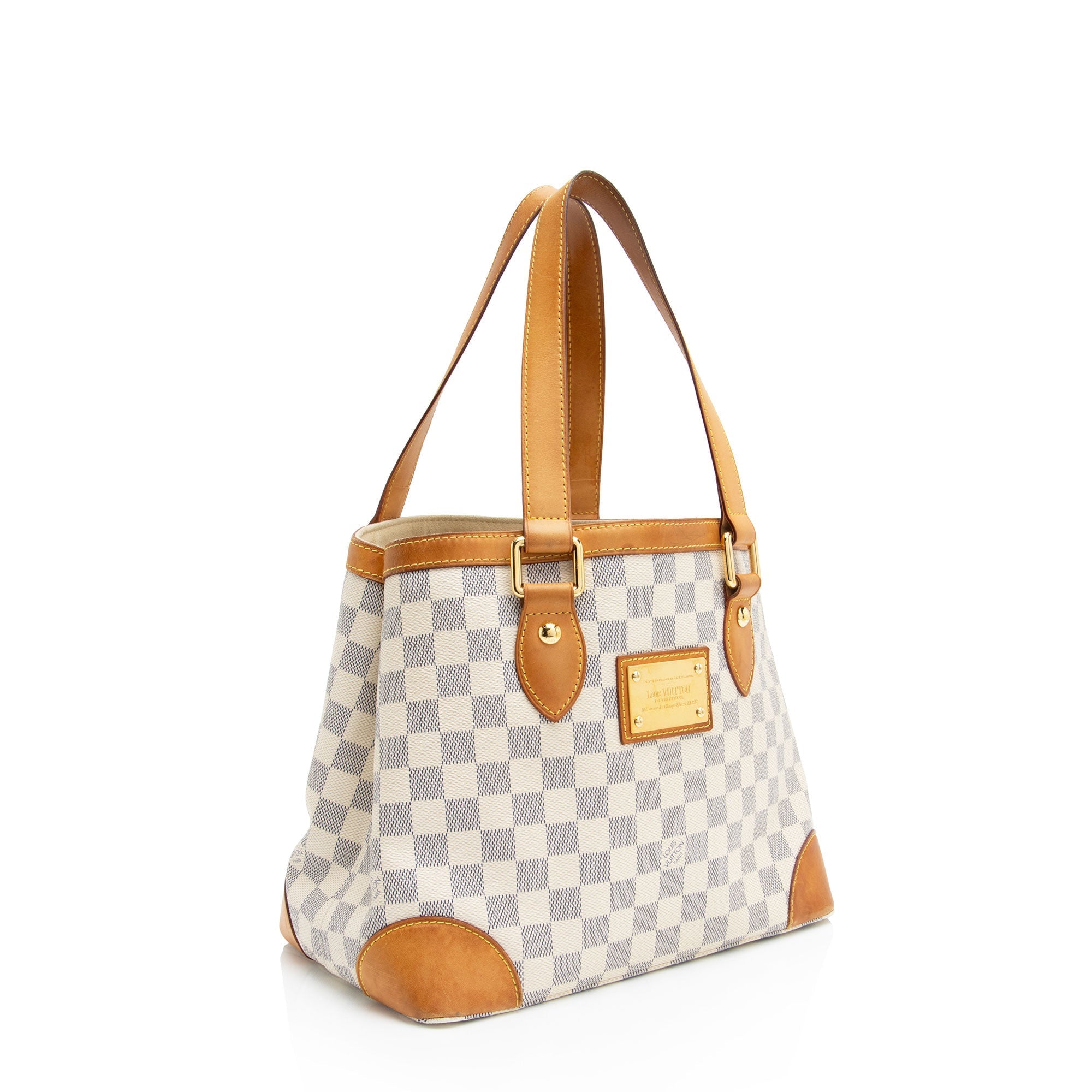 Louis Vuitton Damier Azur Hampstead PM Tote (SHF-nHwsLO)