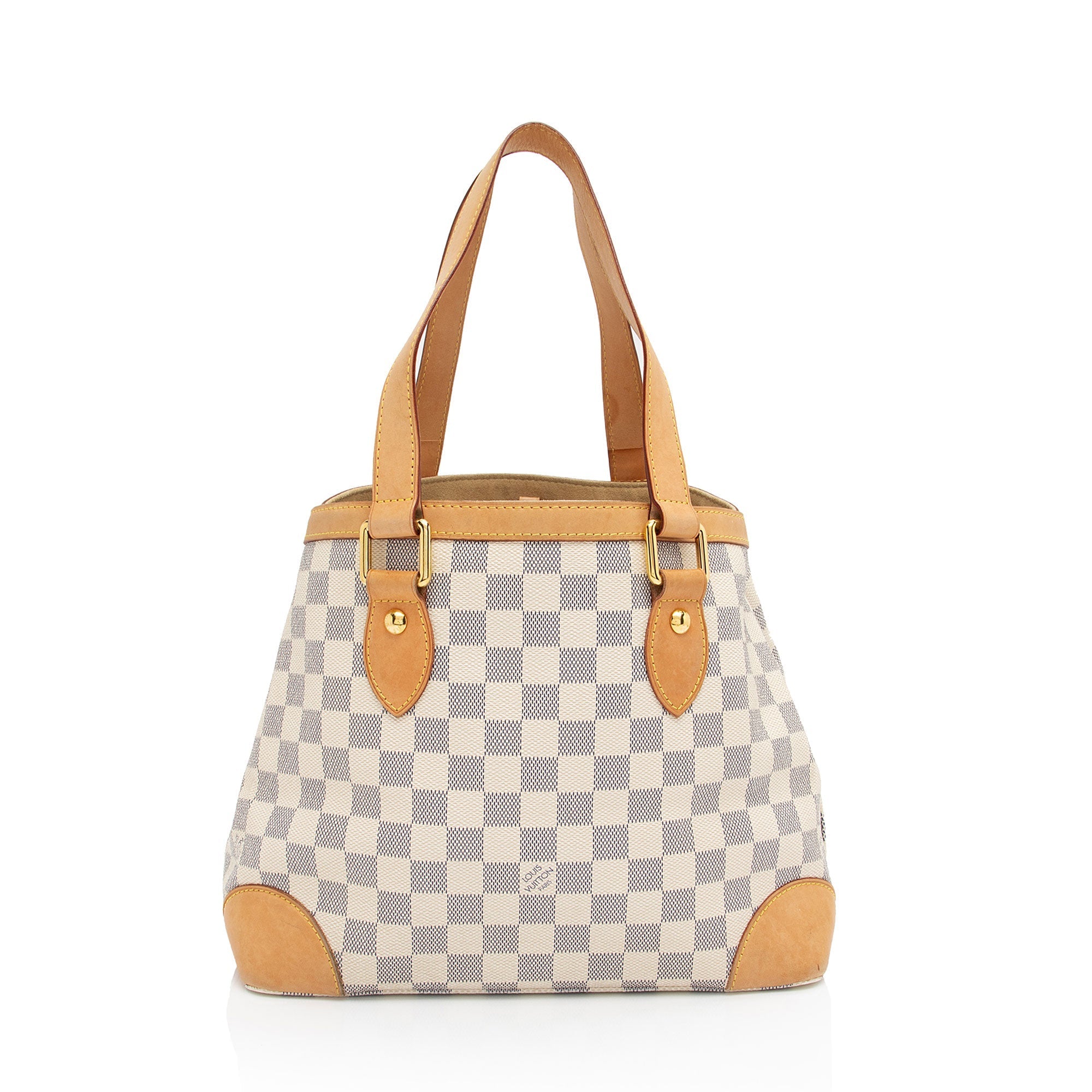 Louis Vuitton Damier Azur Hampstead PM Tote (SHF-04cfi0)