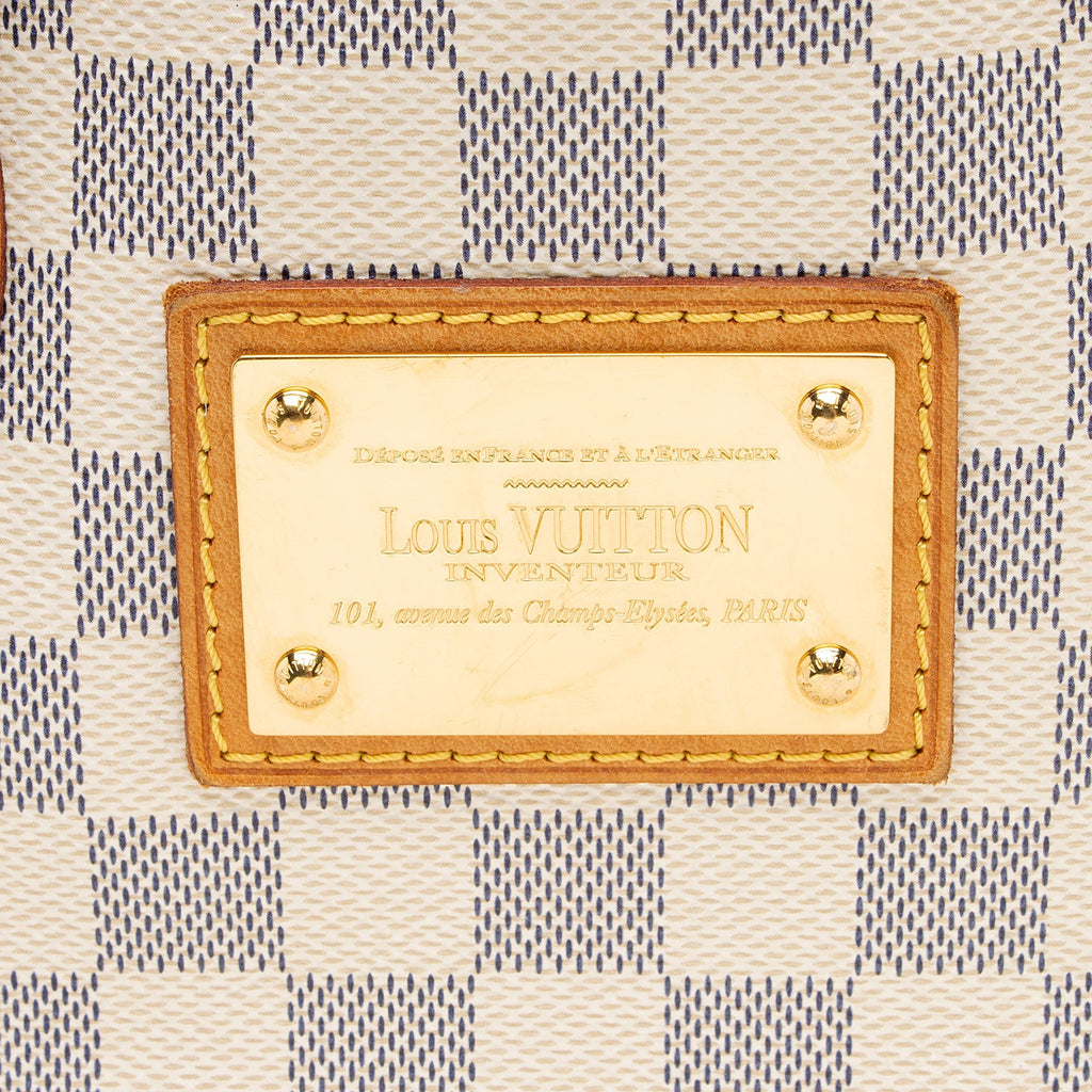 Louis Vuitton Damier Azur Hampstead PM Tote (SHF-jZQD5W)