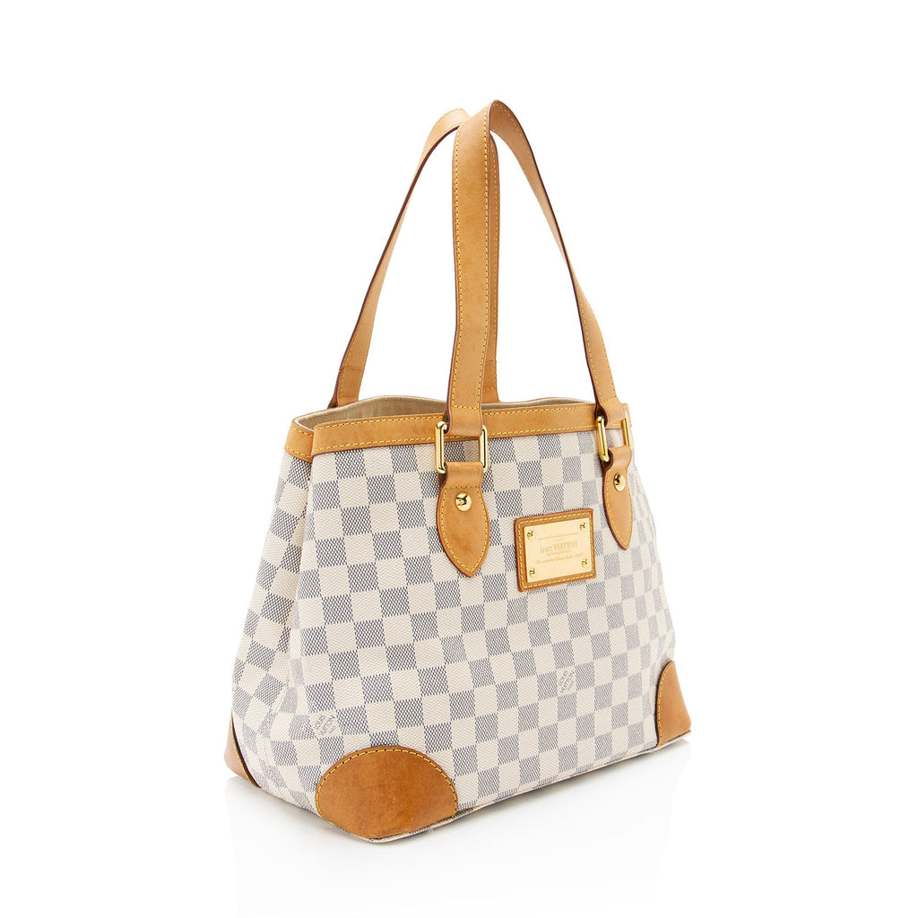 Louis Vuitton Damier Azur Hampstead PM Tote (SHF-jZQD5W)